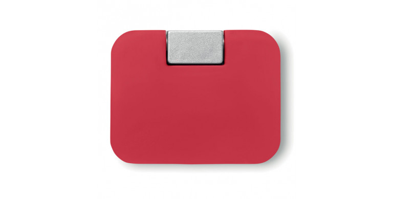 Hub USB 4 puertos Square rojo