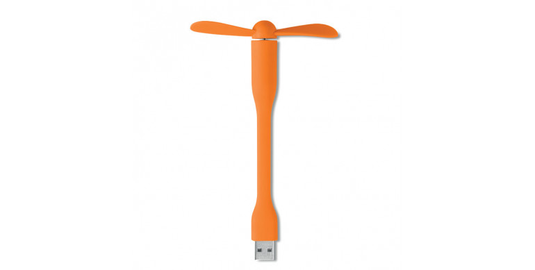 Ventilador portátil USB Tatsumaki naranja