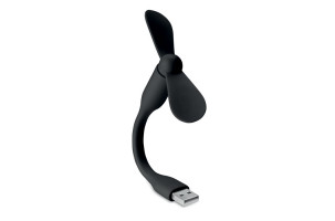 Ventilador portátil USB Tatsumaki negro