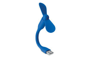 Ventilador portátil USB Tatsumaki azul royal
