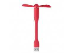 Ventilador portátil USB Tatsumaki rojo
